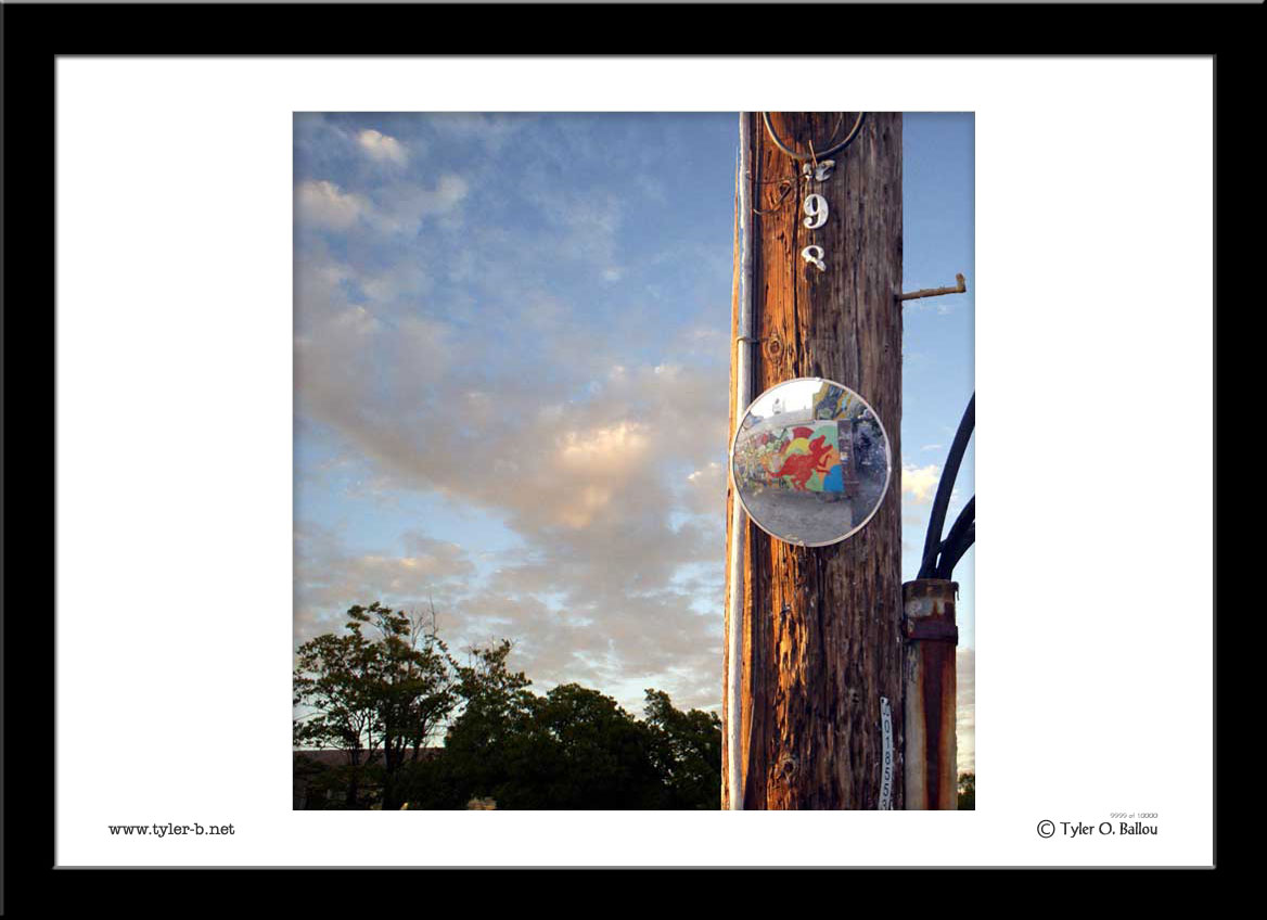 Mirror on a pole (Edited)